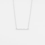 Alexa necklace silver