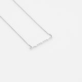 Alexa necklace silver