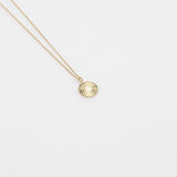 Sea & Sun sun necklace 14K yellow gold