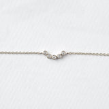 Astro quintet 14K white gold bracelet