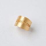 PRIGIPO x HARD ΟΜΟΝΟΙΑ ring gold