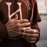 PRIGIPO x HARD ΟΜΟΝΟΙΑ ring gold