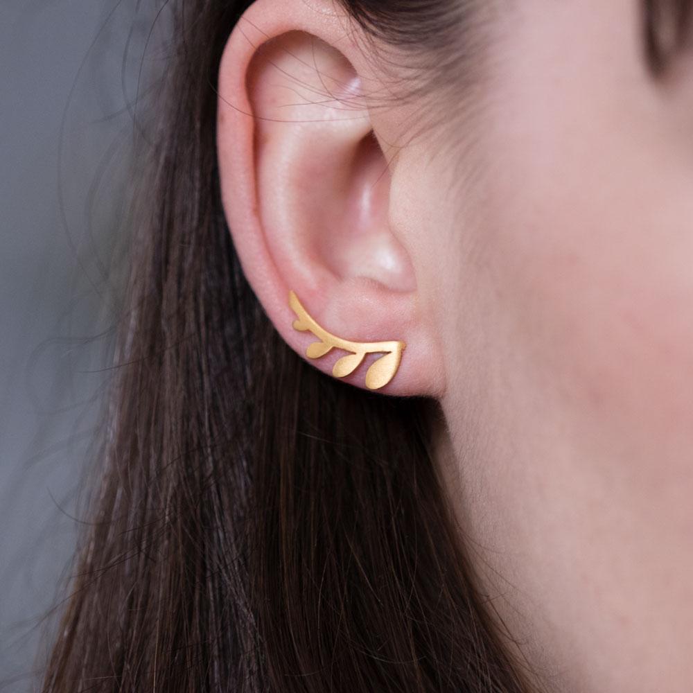 Chloi earrings L gold