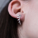 Chloi earrings L silver