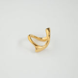 Aura cuff earring gold