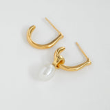 Aura hoops gold
