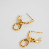 Aura hoops gold