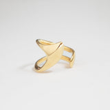Aura open ring 14K yellow gold