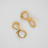 Aura earrings gold