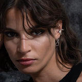 Aura earrings silver