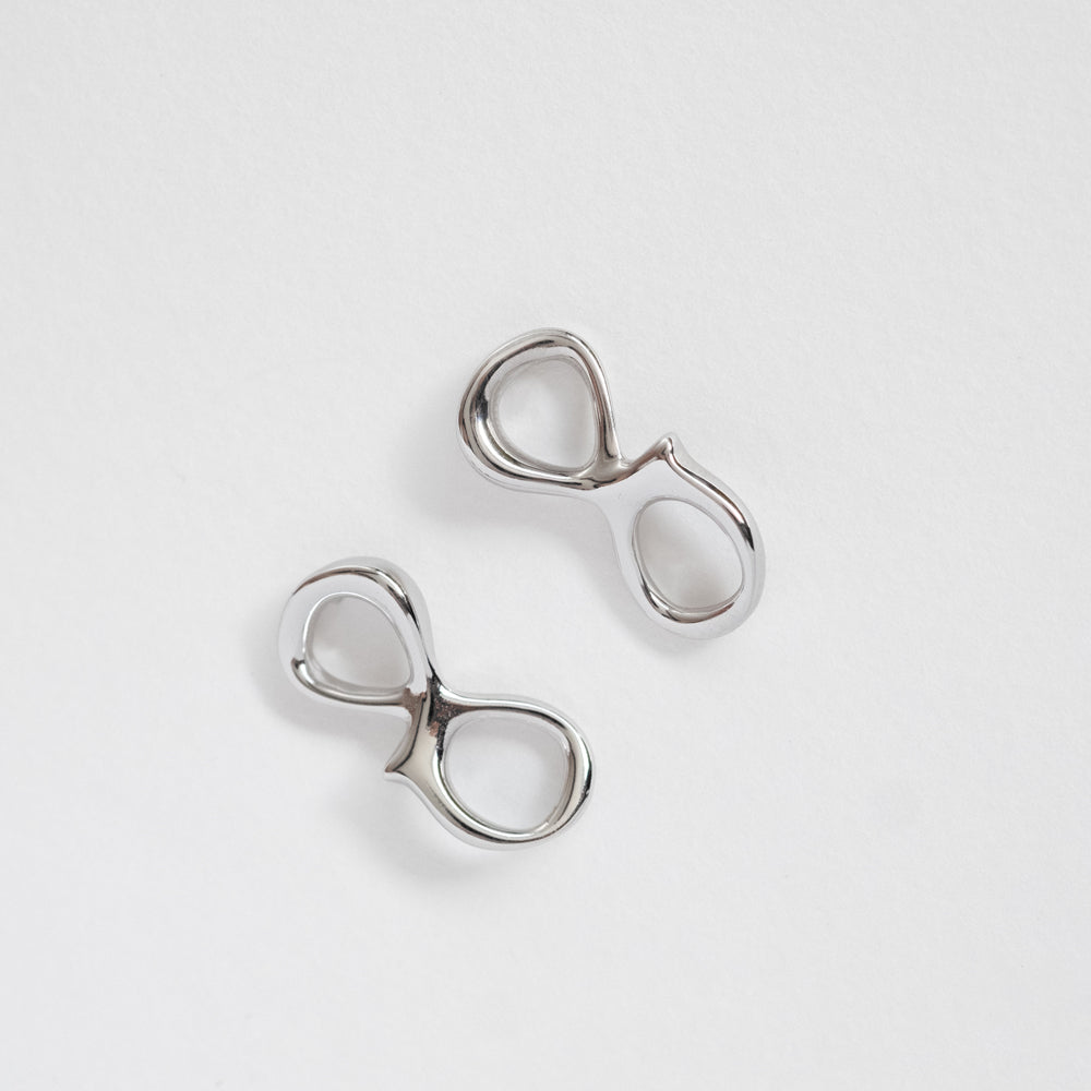 Aura earrings silver