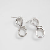 Aura earrings silver