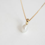 Cloud earring/necklace charm 14K yellow gold