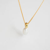 Cloud earring/necklace charm gold