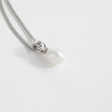Cloud earring/necklace charm silver