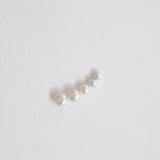 Cloud earring silver