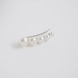 Cloud earring silver