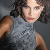 Cloud necklace silver