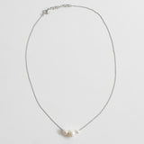 Cloud necklace silver