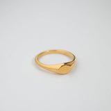 Oval ring gold