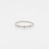 Alexa ring 14K white gold
