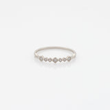 Alexa ring 14K white gold with diamonds