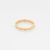 Tiny Treasures navette ring gold