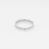 Tiny Treasures navette ring silver