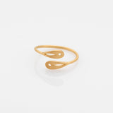 Fish Bouquet ring gold