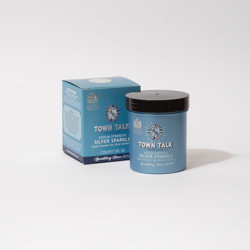Town Talk Silver Sparkle liquid cleaner for silver jewellery