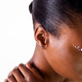 Alexa earrings silver