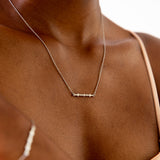Alexa necklace silver