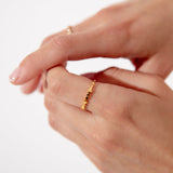 Alexa ring 14K yellow gold