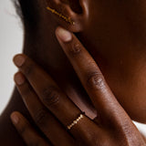 Alexa ring 14K yellow gold with diamonds