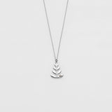 Chloi necklace 14K white gold with diamond