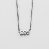 It's A Date necklace silver