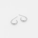 The crew Doris hoop earrings silver