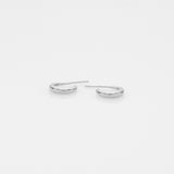 The crew Doris hoop earrings silver
