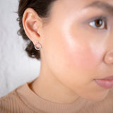 The crew Doris stud earrings silver