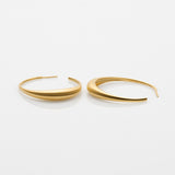 The crew Themis hoop earrings gold