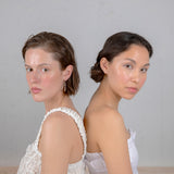 The crew Themis hoop earrings silver