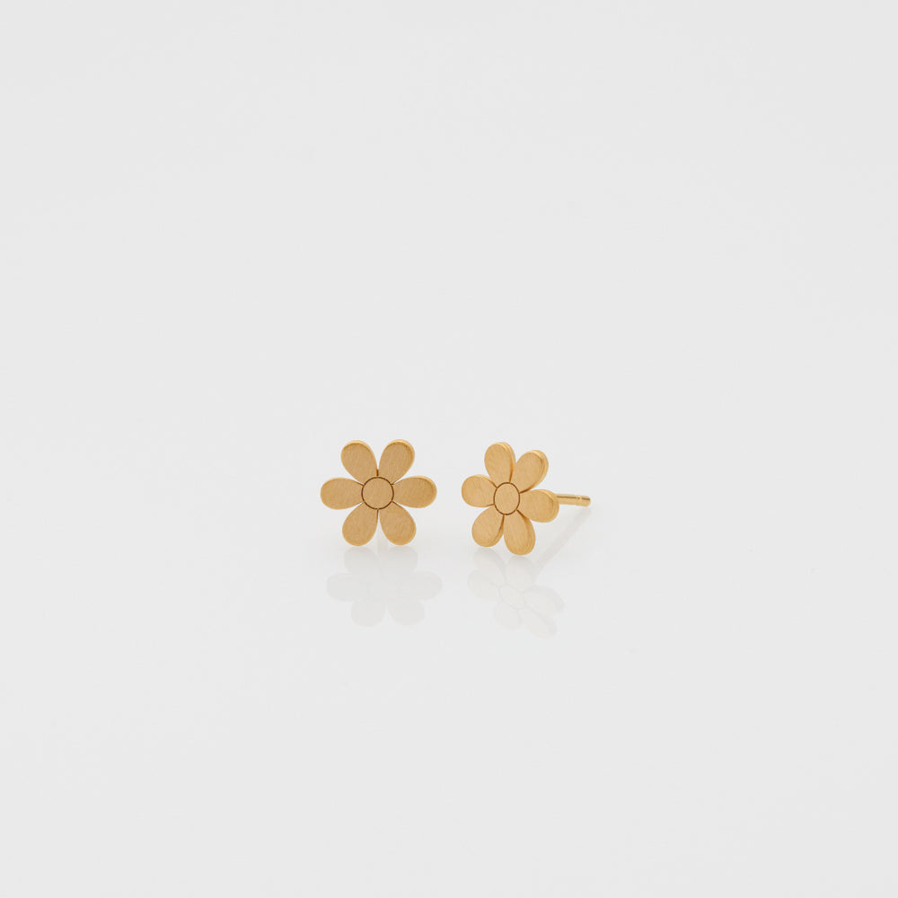 2021 Toy daisy stud earrings gold