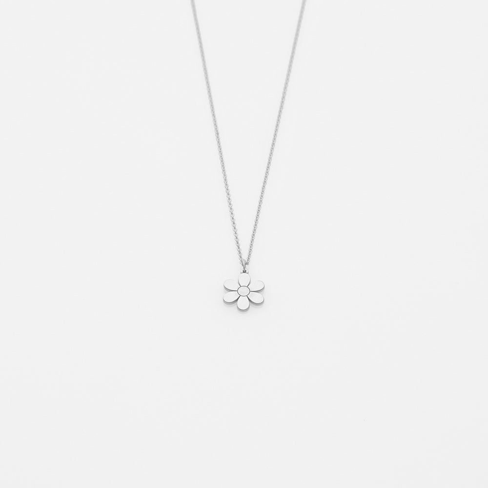 2021 Toy daisy necklace silver