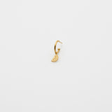 2021 Toy lemon slice earring charm gold