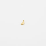 2021 Toy lemon slice earring charm gold