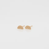 2021 Toy lemon slice stud earrings 14K yellow gold