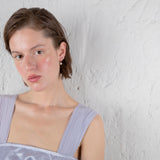 Free the pearls drop earrings 14K yellow gold