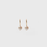 Free the pearls drop earrings 14K yellow gold