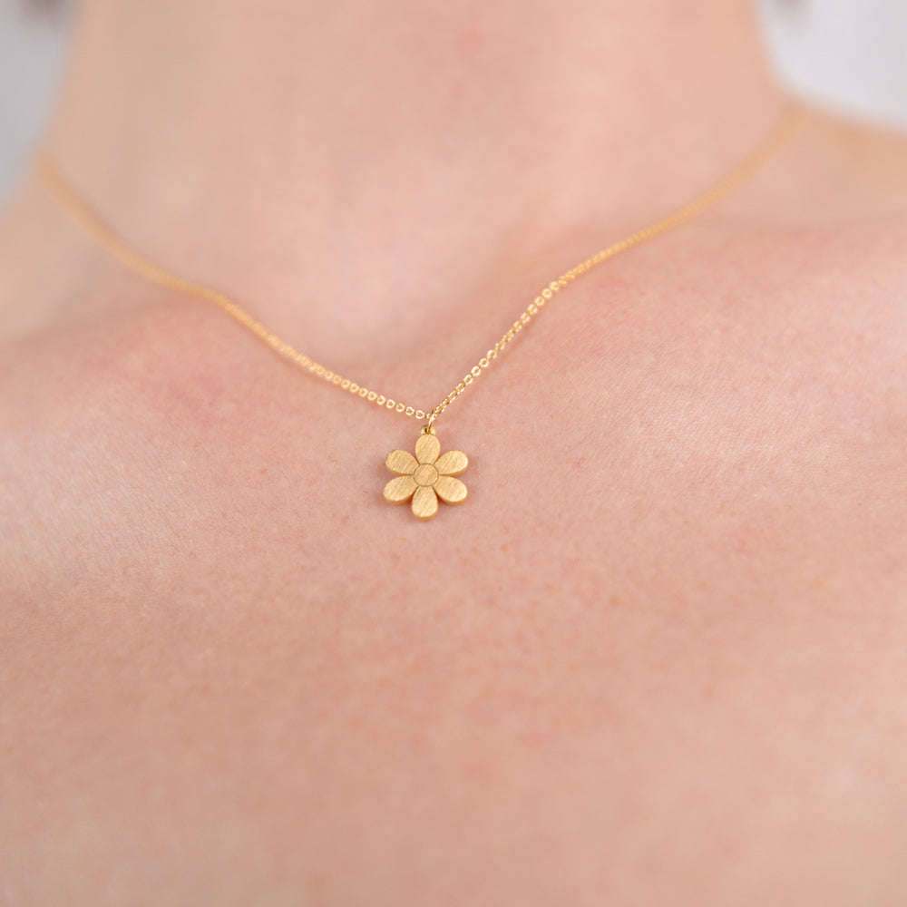2021 Toy daisy necklace gold