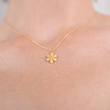2021 Toy daisy necklace gold